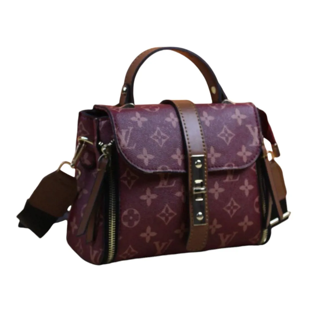LV cross bag_Brick red
