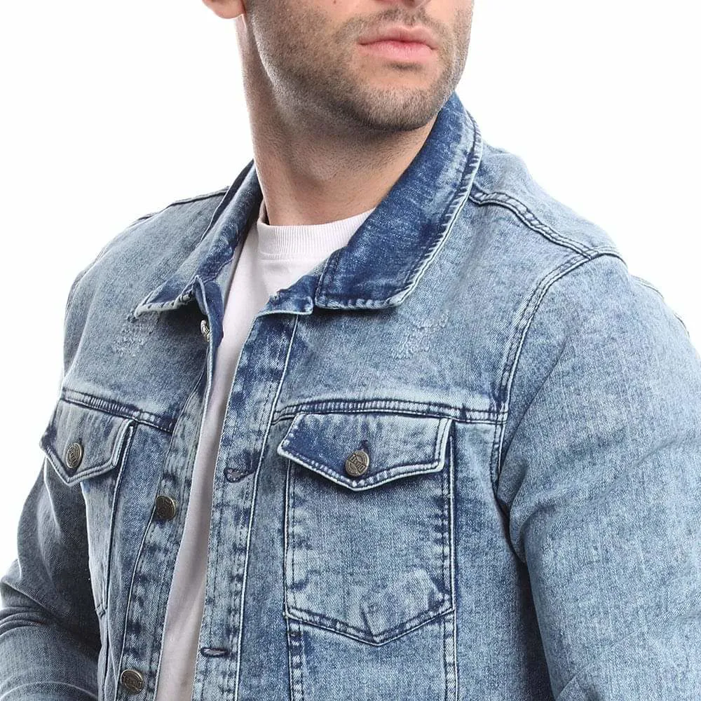 جاكت مستورد تركي جينز  🇹🇷 _3XL