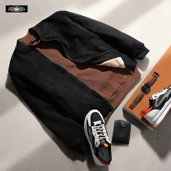 جاكت مستورد تركي 🇹🇷_اسود_3XL