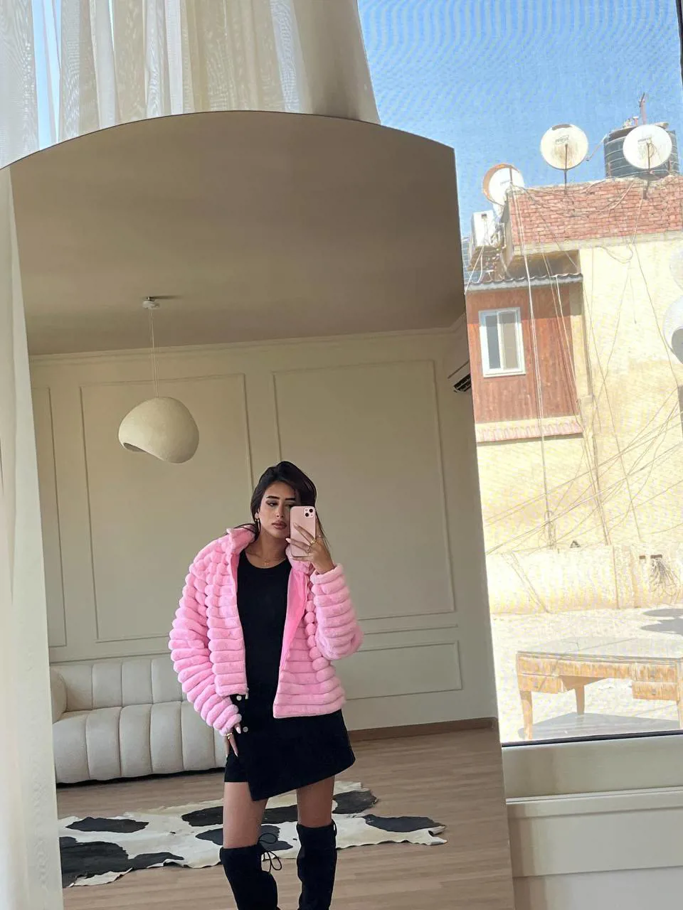 جاكت فرو _بينك