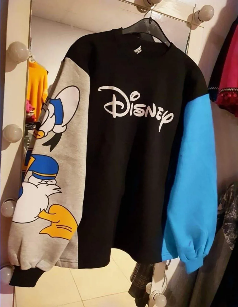 سويت شيرت مطبوع3لون