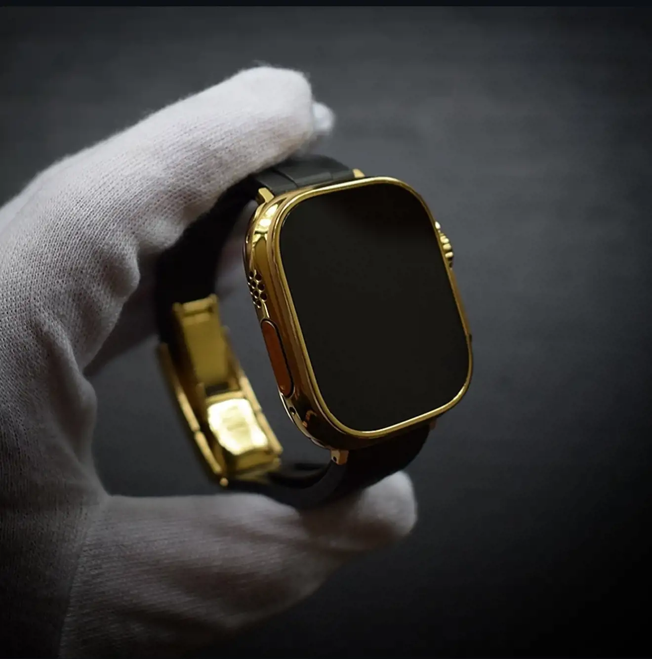 أبل وتش جولد 6 في حالة الجديد واي فاي + خلوي _45mm