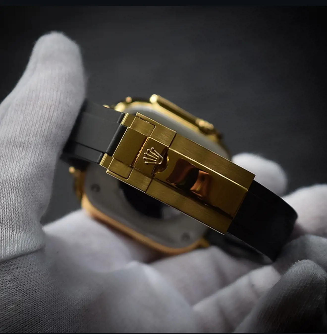 أبل وتش جولد 6 في حالة الجديد واي فاي + خلوي _45mm