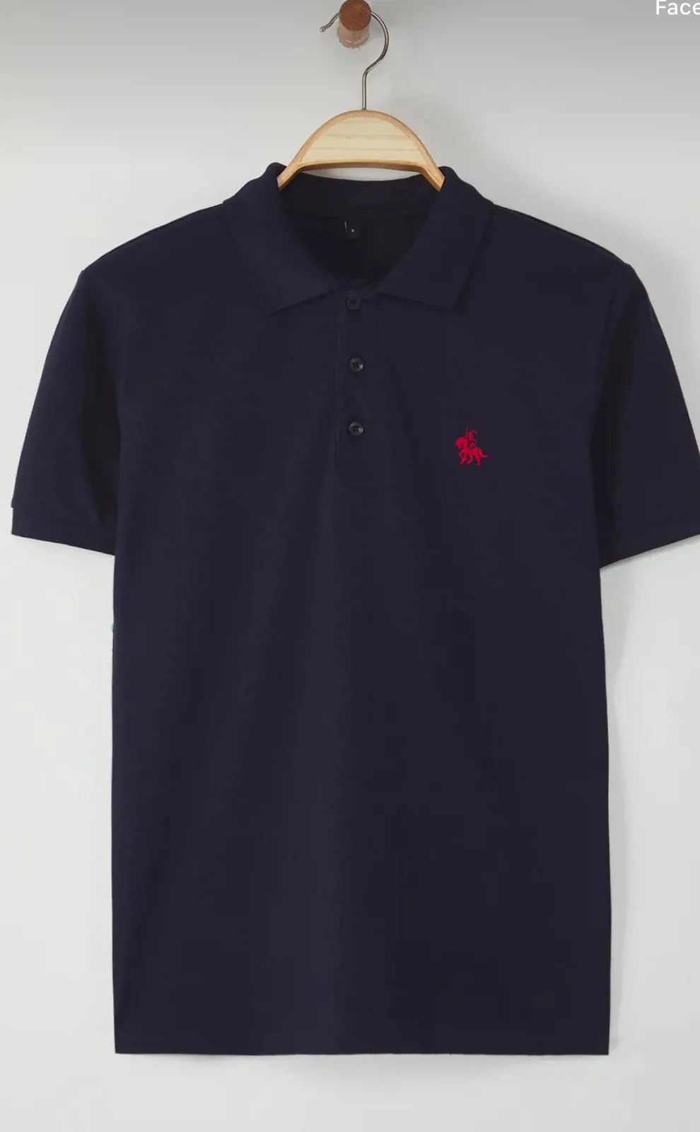 تيشيرت بولو رجالي_Navy_3XL