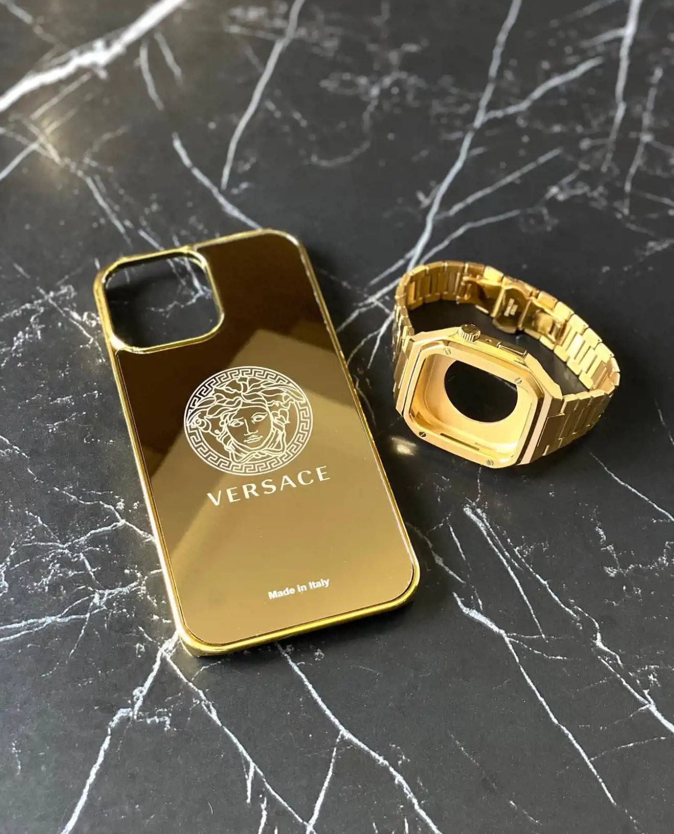 اكسسوارات طقم حماية مخصص أبل _yellow_12pro_Ultra1/2 49mm