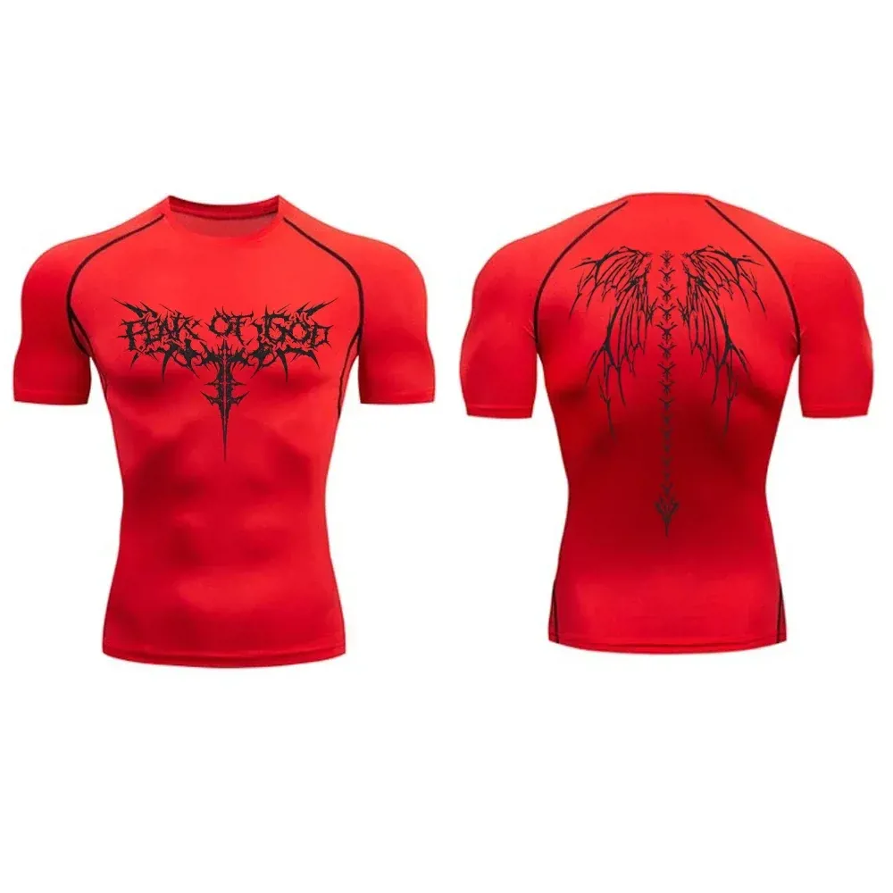 Fear of God Compression t-shirt_3X Large_Red