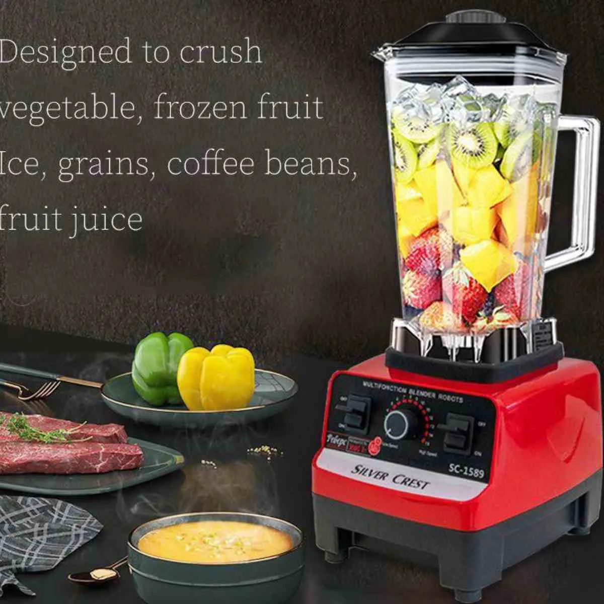 خلاط سلفر كرست 2*1