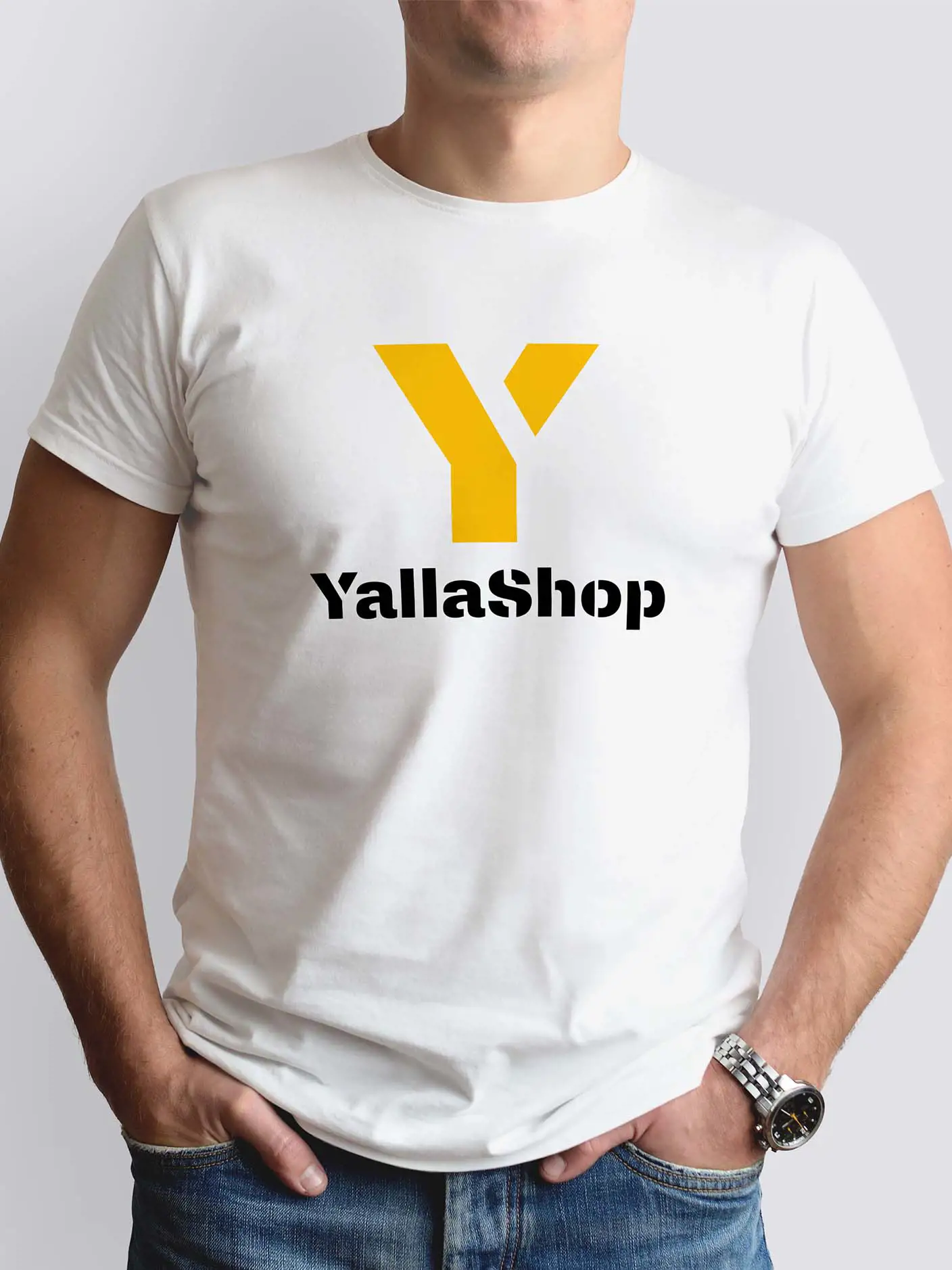 تيشيرت ابيض