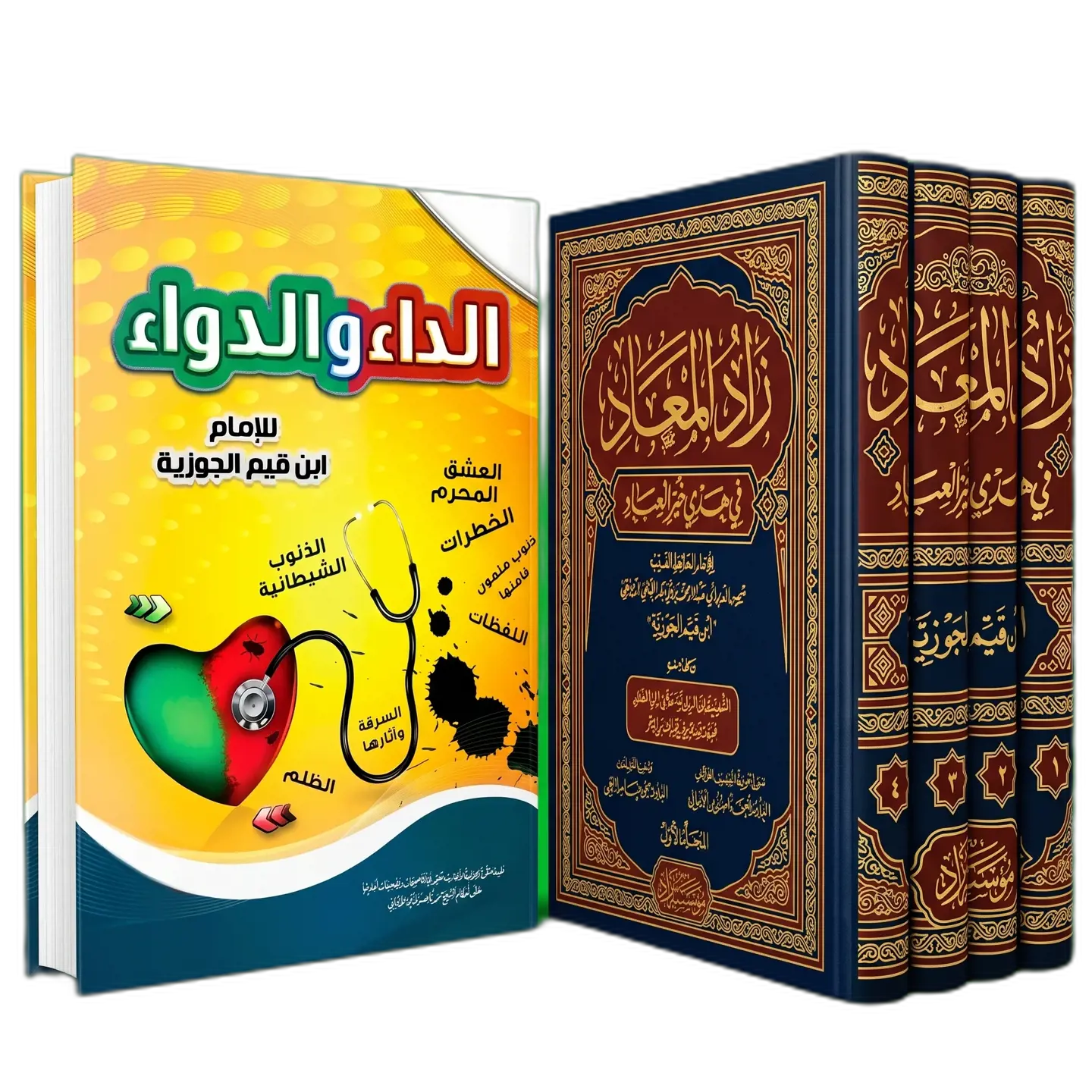 بين الهدي والشفاء  زاد المعاد -  الداء والدواء