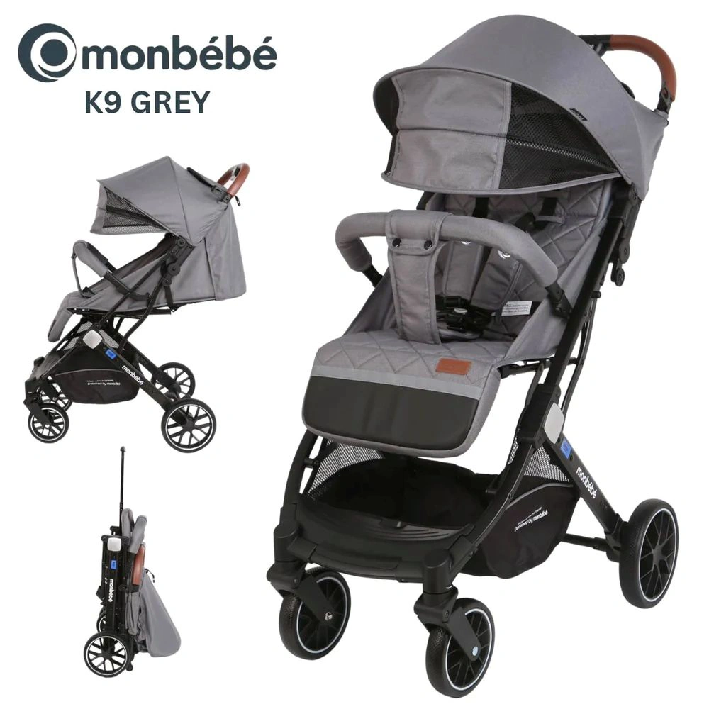 عربة أطفال MonBébé K9G – خفيفة الوزن ومثالية للسفر