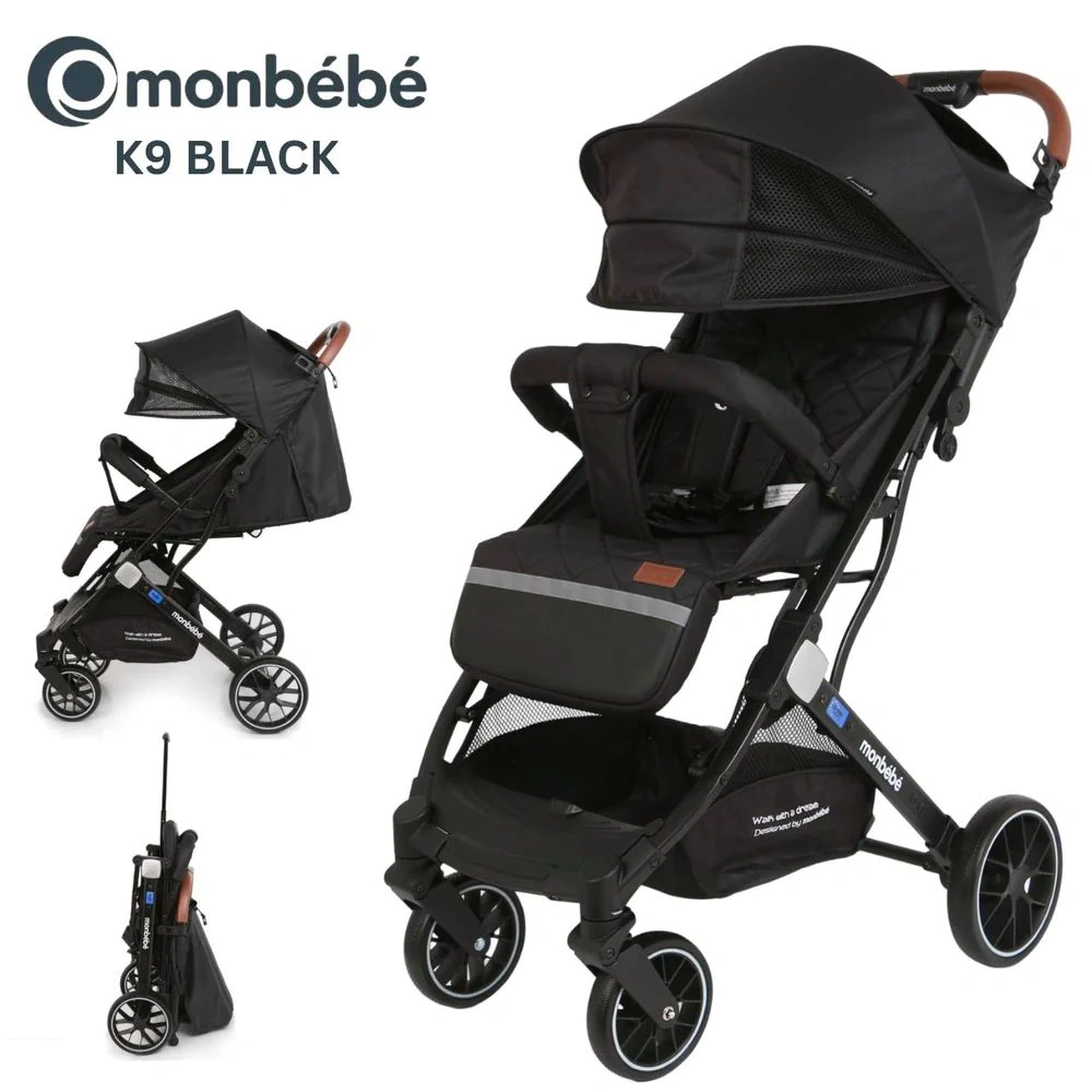 عربة أطفال MonBébé K9G – خفيفة الوزن ومثالية للسفر