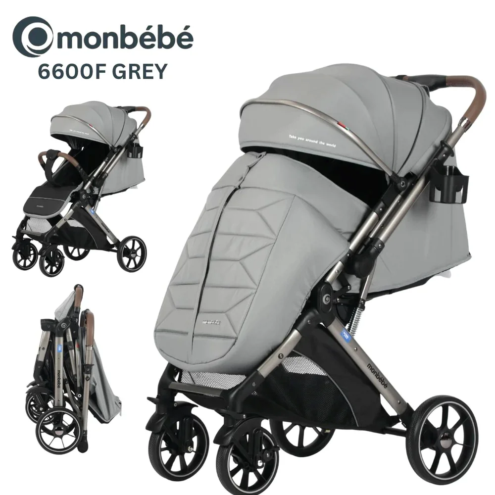 MonBébé 6600F عربة أطفل خفيفة وقابلة للطي للسفر