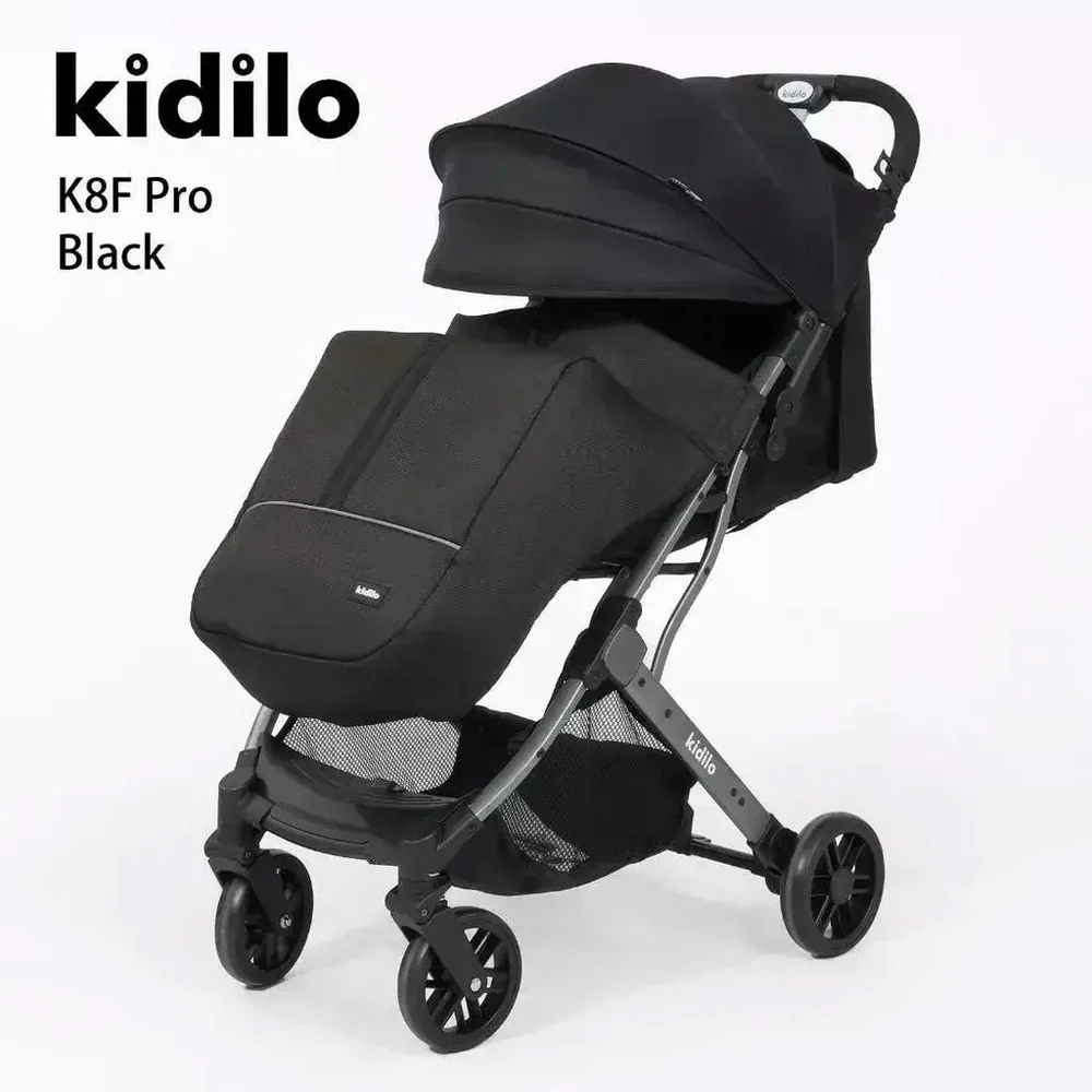 عربة أطفال Kidilo K8 Pro F – خفيفة الوزن ومناسبة للسفر والطائرة
