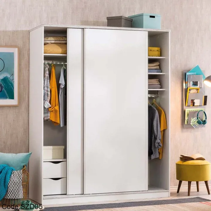 دولاب اطفال جرار مودرن 240 سم-KND05_ابيض