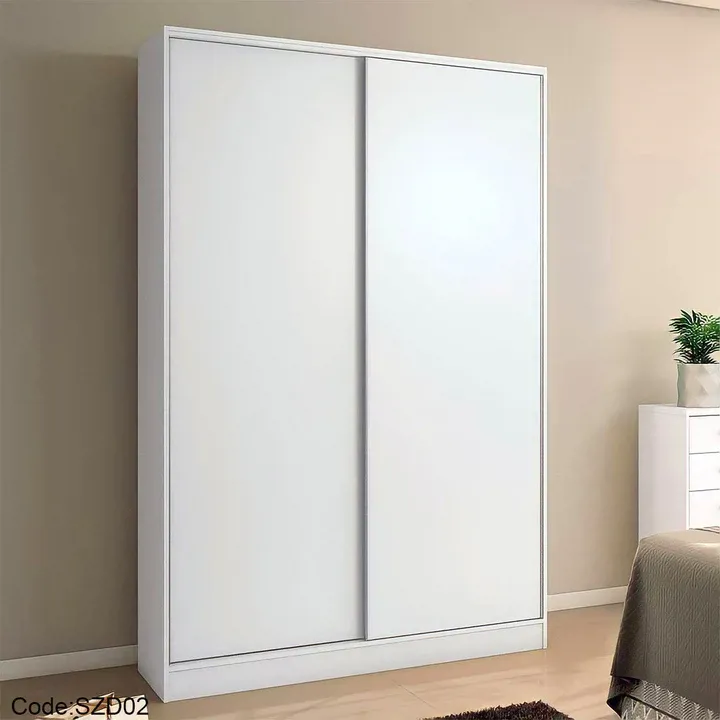 دولاب جرار مودرن ابيض 120 سم-KND02