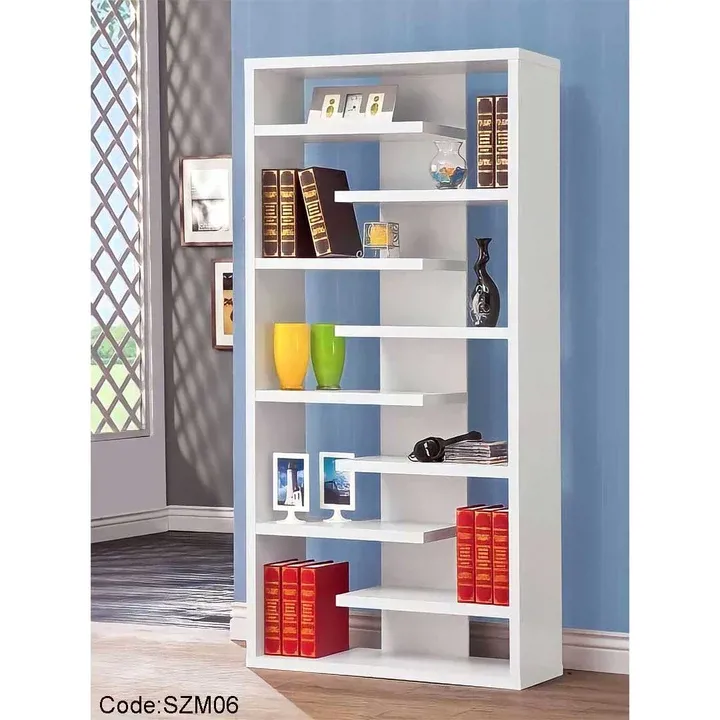 مكتبة خشب مودرن 8 ارفف- KNM06