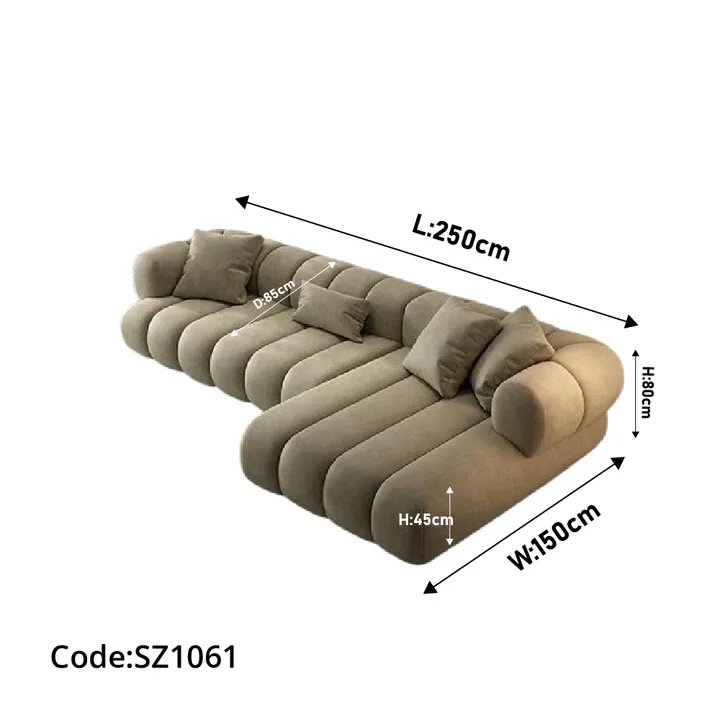 ركنه حرف L بتصميم راقي-KN1061