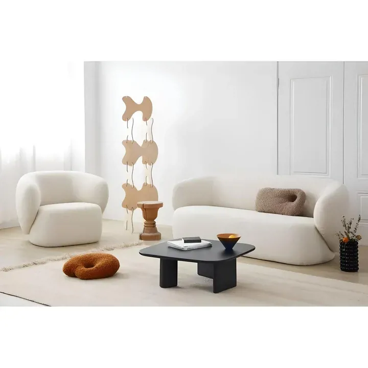 انتريه كنبه وكرسي-KN274_اوف وايت