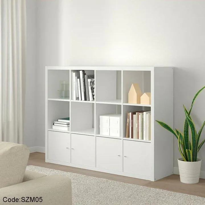 مكتبة خشب مودرن 4 ضلف- KNM05