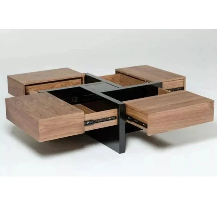 ترابيزه بني 4 ادارج-KNT24