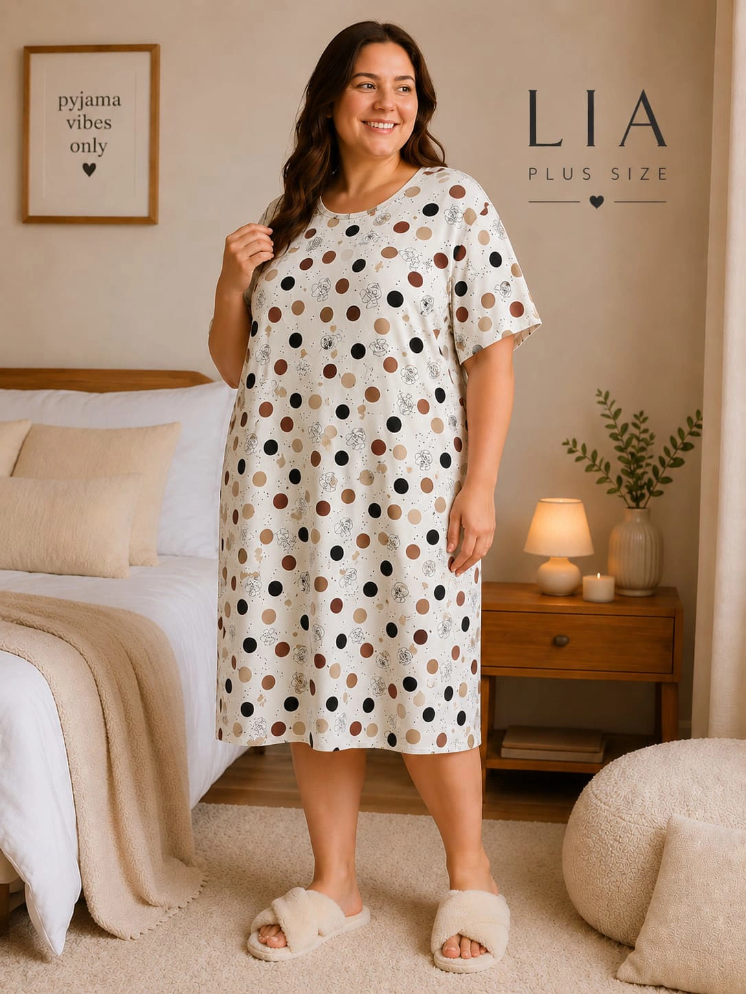 LIA Cocoa Dots Cash_Brown