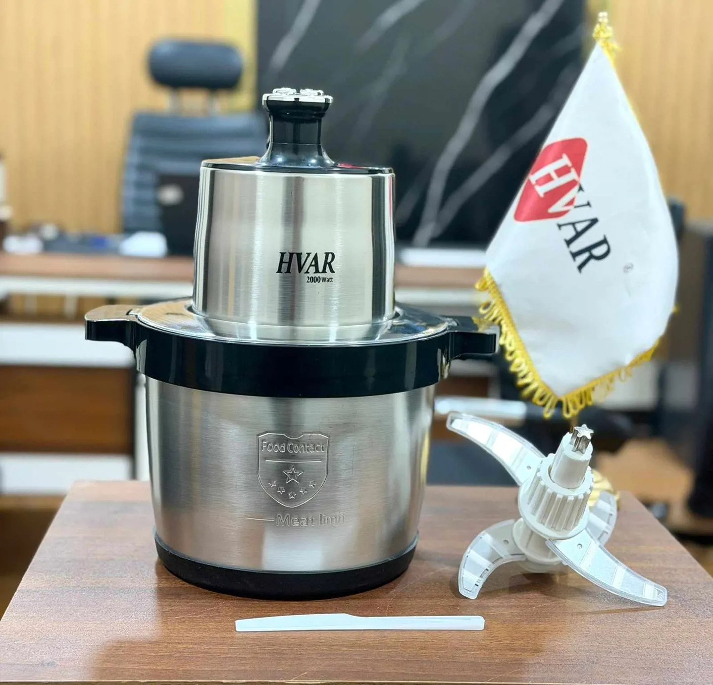 كبه هفار 6.5 لتر 2000 وات اسود