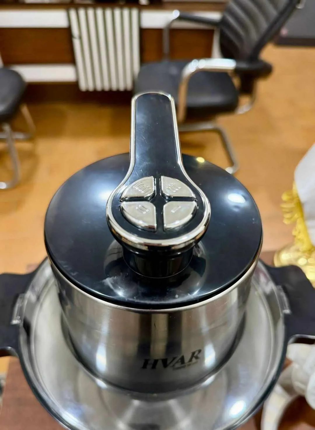 كبه هفار 6.5 لتر 2000 وات اسود