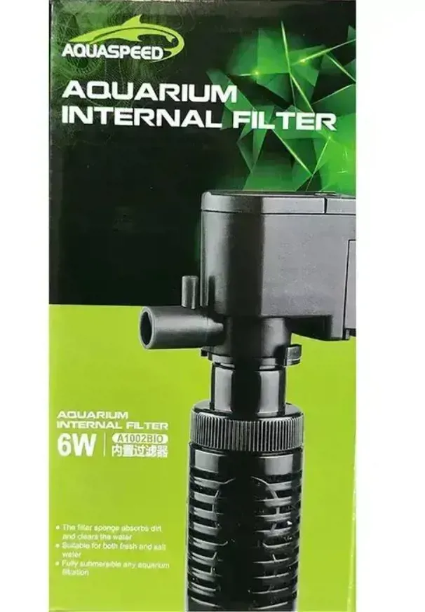  فلتر داخلي أكواسبيد لحوض السمك نوع A1002BIO  يعمل بقوة 6وات