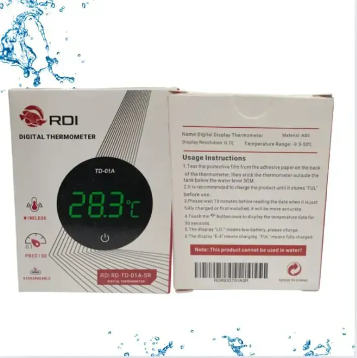 ترمومتر مضئ وبالشحن 