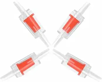 صمام تدفق عكسي لمضخة هواء لحوض السمك