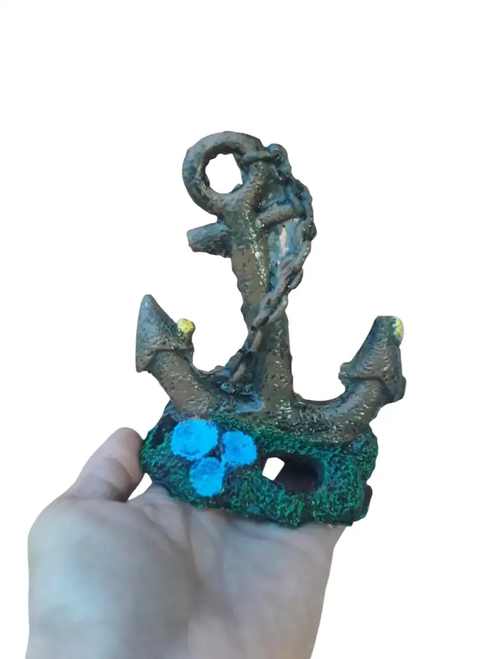  ديكور مرساة من الراتنج. 