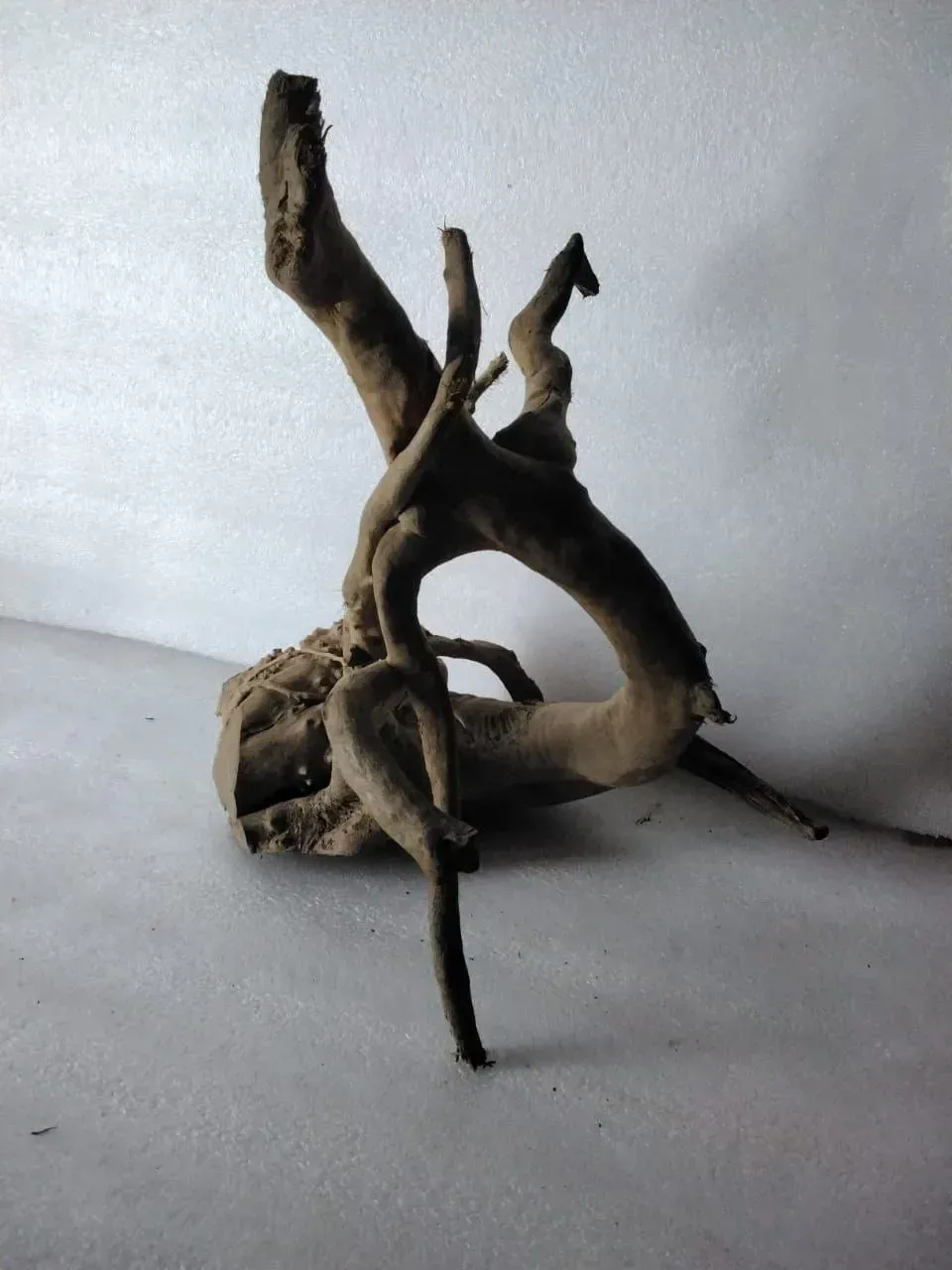 جذع خشبي 40 سم لحوض السمك