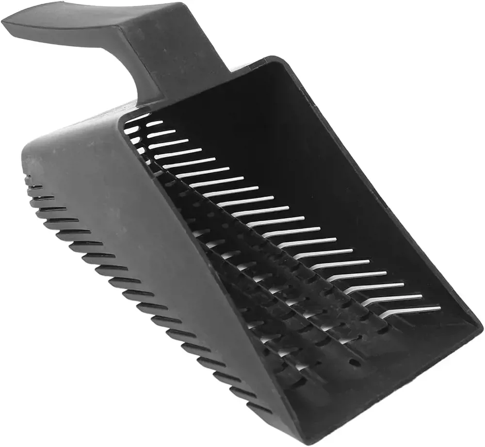 جاروف لنزع ووضع الفرش بحوض السمك