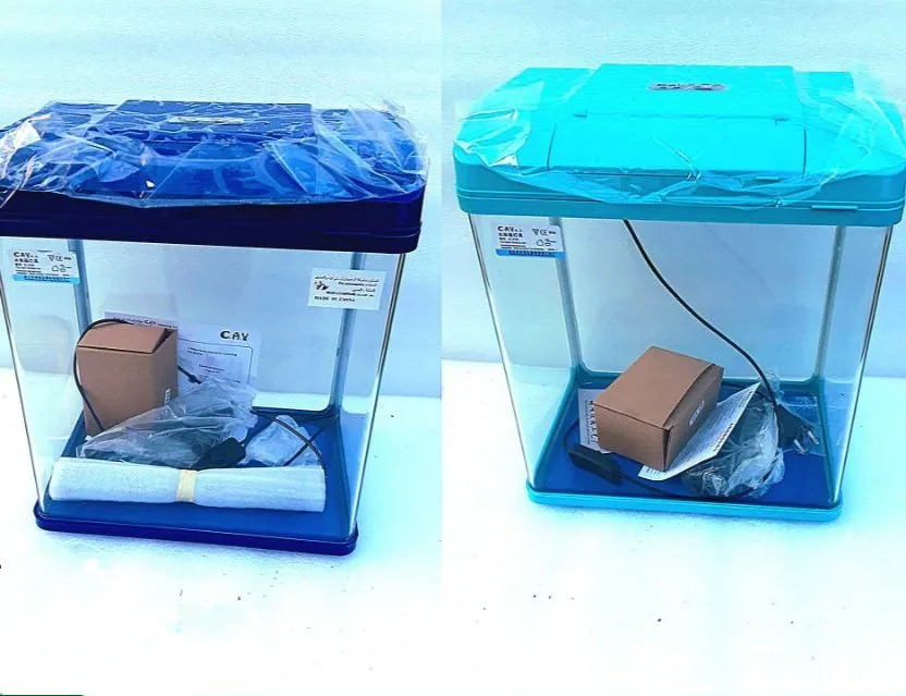 حوض 38.5سم كامري بالنور والفلتر