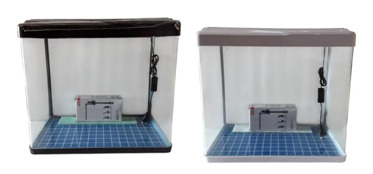 حوض 48سم بالنور والفلتر