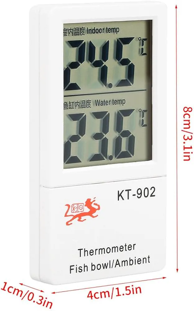 ترمومتر ديجيتال لقياس الحرارة داخل المية وخارجها 