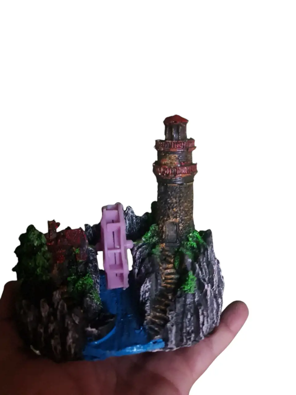 فنارة زينة لحوض السمك