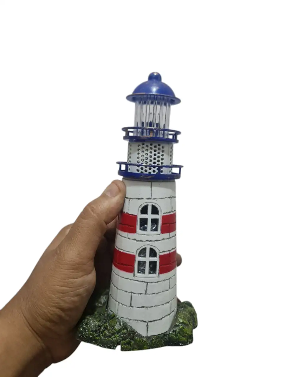 فنار بالنور ديكور لحوض السمك