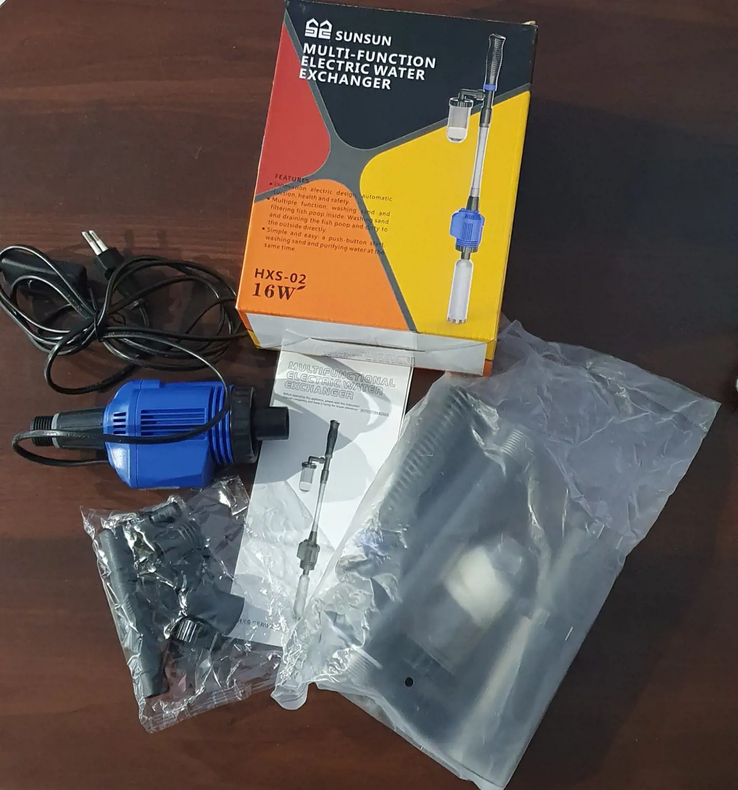 مكنسة كهربائية صن صن 16 وات