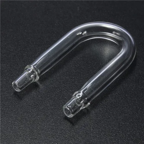  أنبوب زجاجي على شكل حرف U