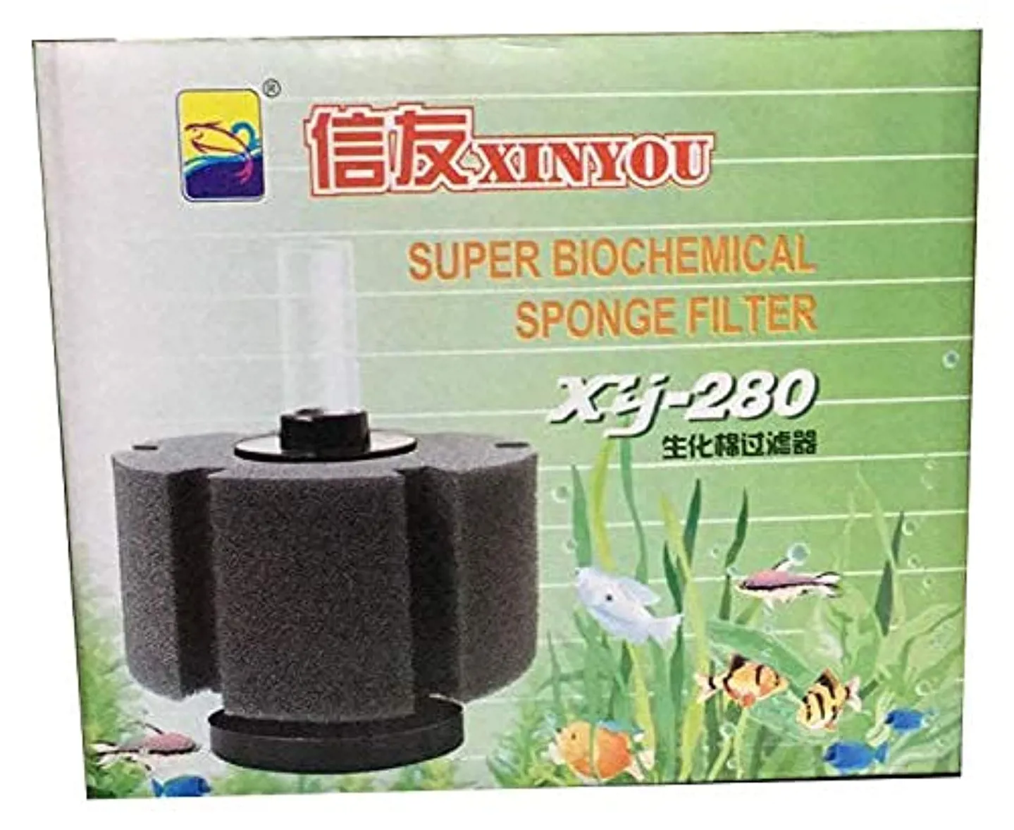 فلتر بيولوجي فوم قابل للغمر لخزان سمك 