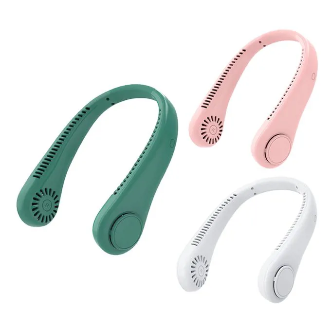 مروحة رقبة محمولة قابلة لإعادة الشحن 