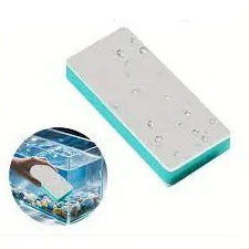 سفنجة لمسح الزجاج والاملاح المترسبة على الزجاج لحوض السمك