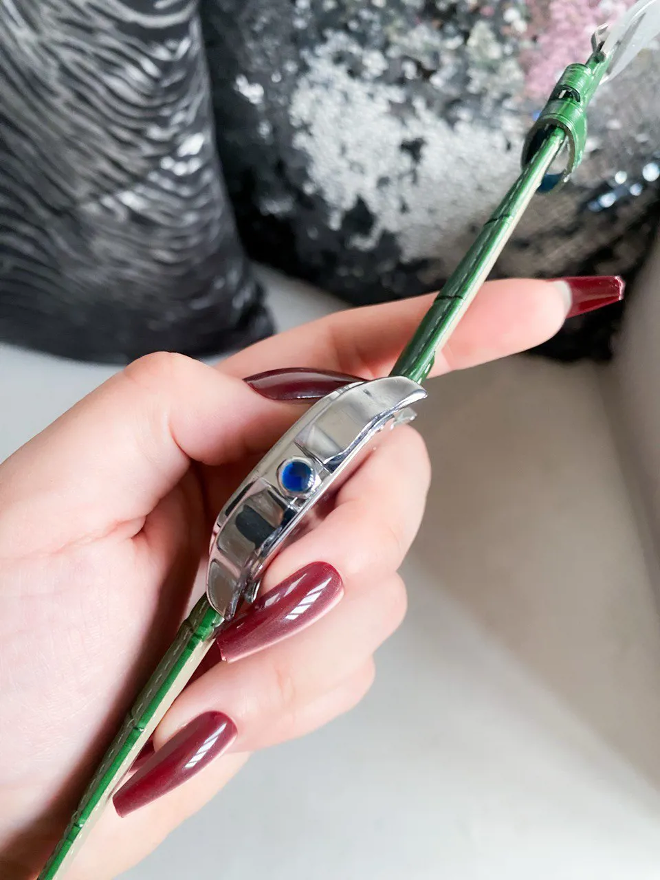 كارتير جلد_اخضر_اخضر