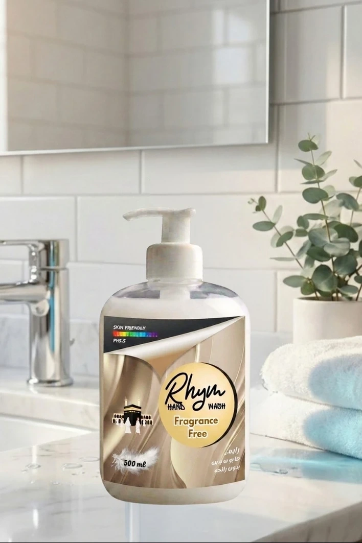 Rhym Hand Wash Fragrance free 500ml