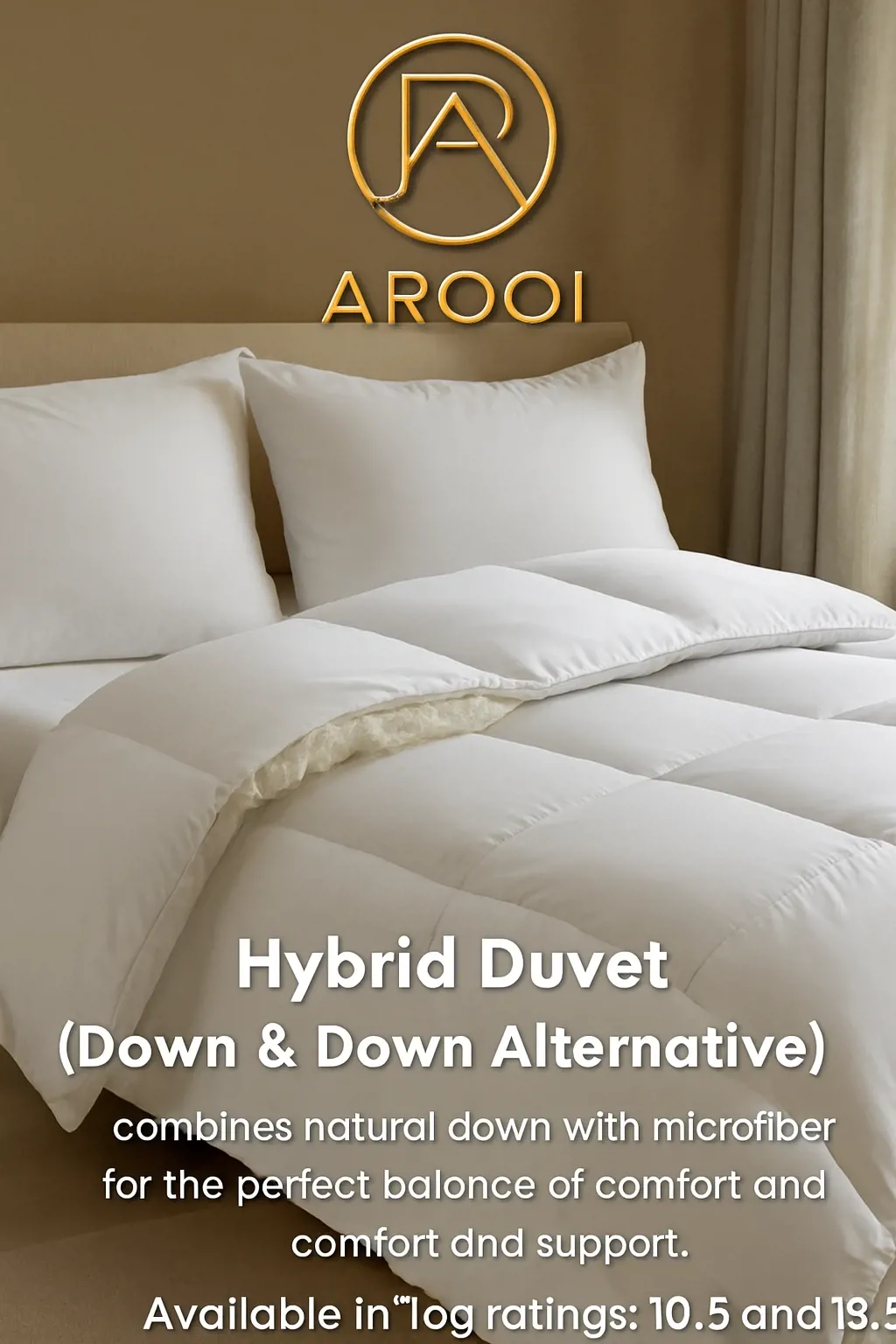 لحاف مزدوج (ريش وبديل ريش)