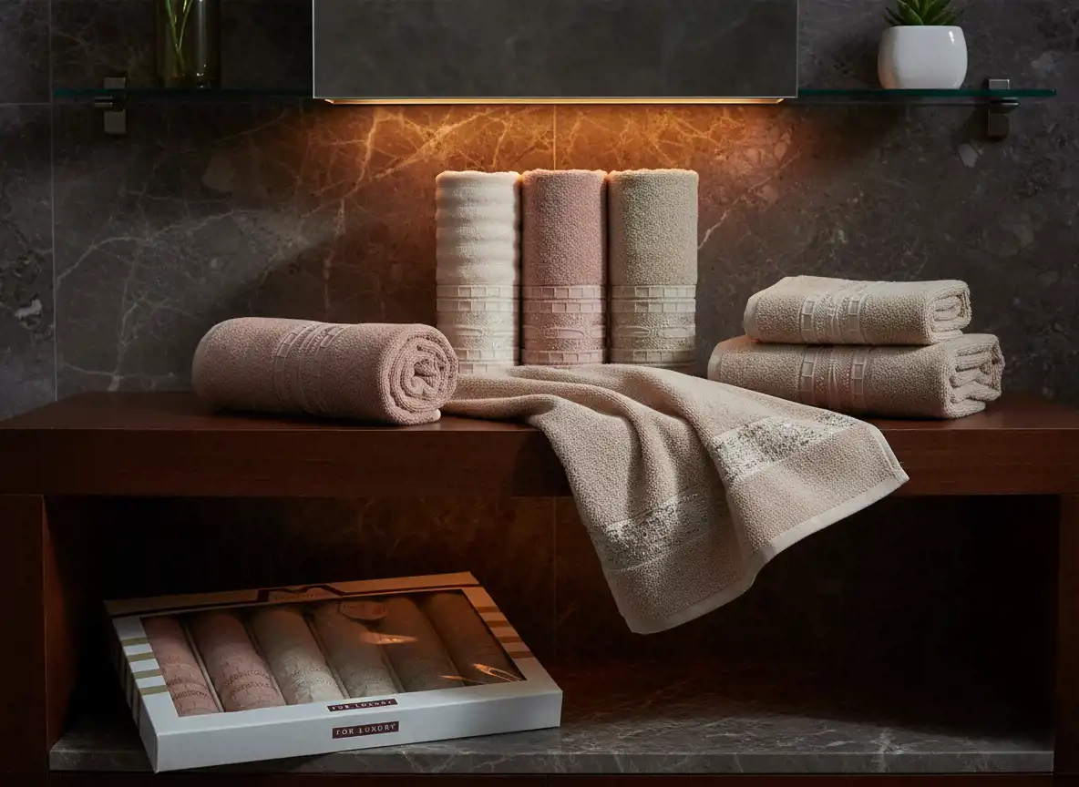 طقم فوط السروجى 6 قطع جاكار مقاس 50×80 سم