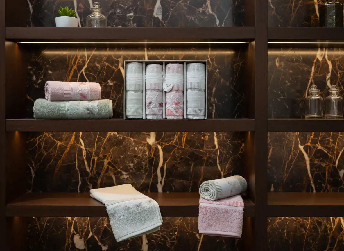 طقم فوط السروجى 4 قطع جوبير مقاس 50×100 سم