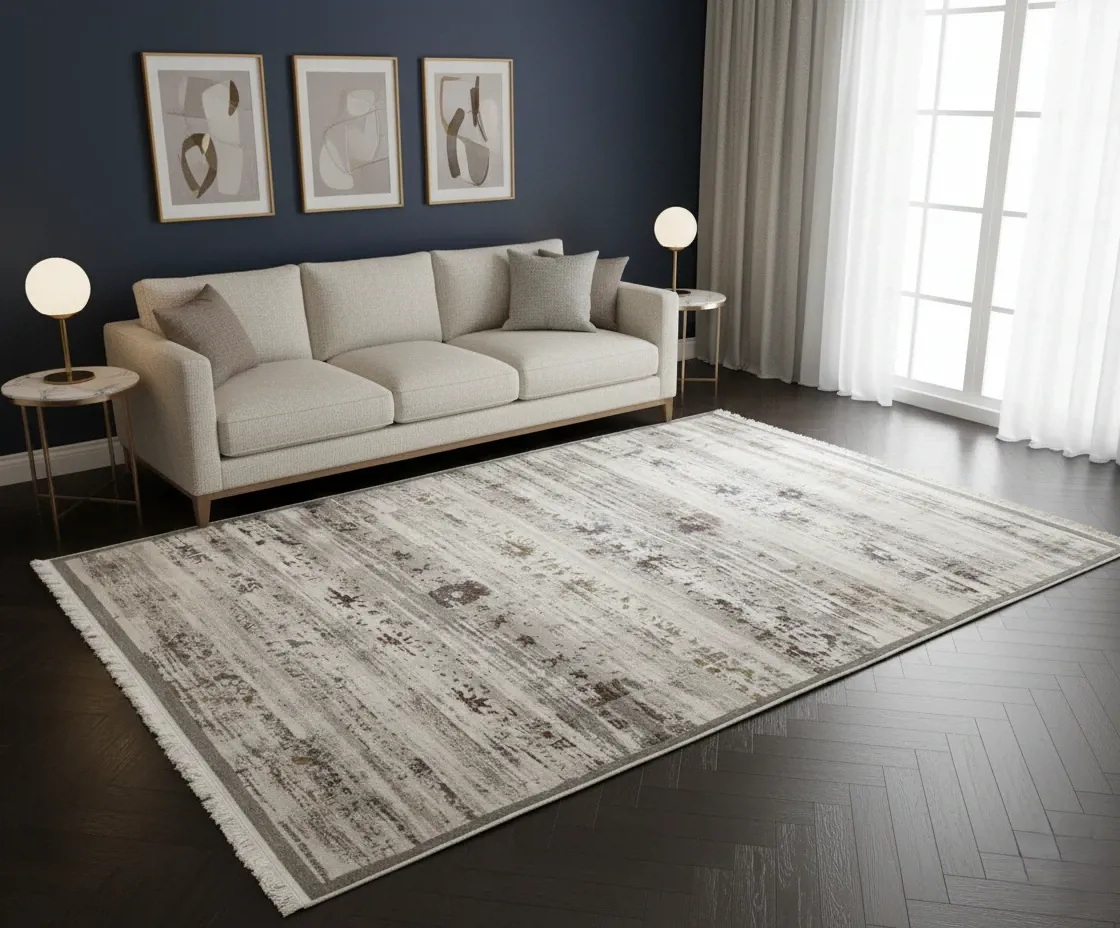 حافظة سجاد بوهيمى مقاس 180×280 سم ظهر مانع للانزلاق