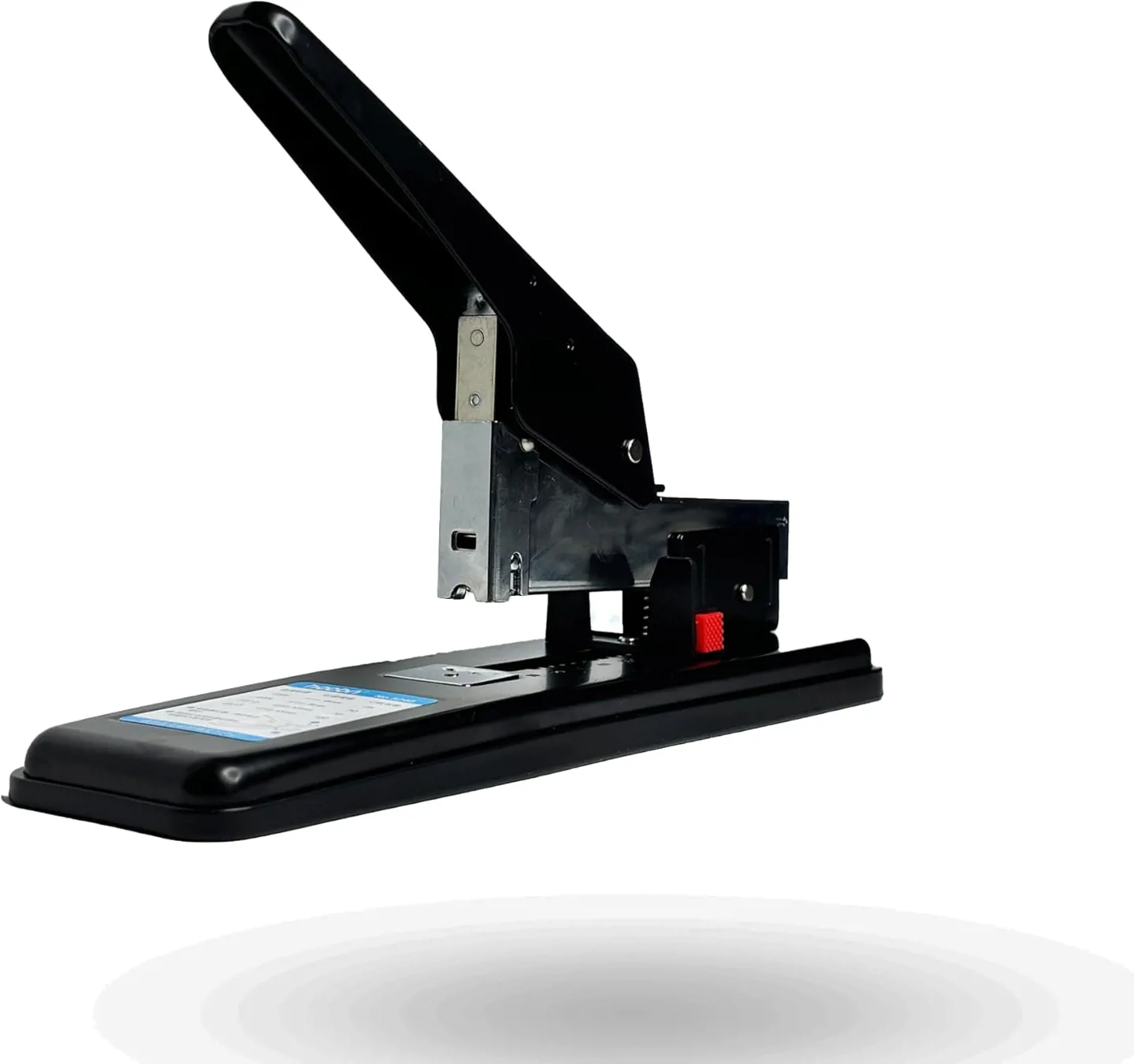 دباسة شديدة التحمل - دباسة عالية السعة للمكتب والمدرسة والعمل - حتى 100-200 ورقة - هيكل معدني متين مع مقبض طويل للتدبيس بدون مجهود